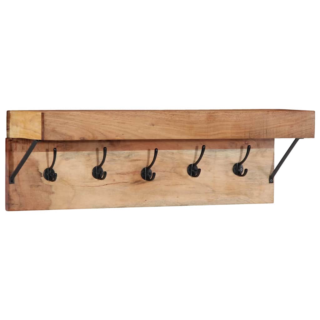 Vješalica za kapute Smeđa 73 x 19 x 23 cm Čvrsto drvo akacije