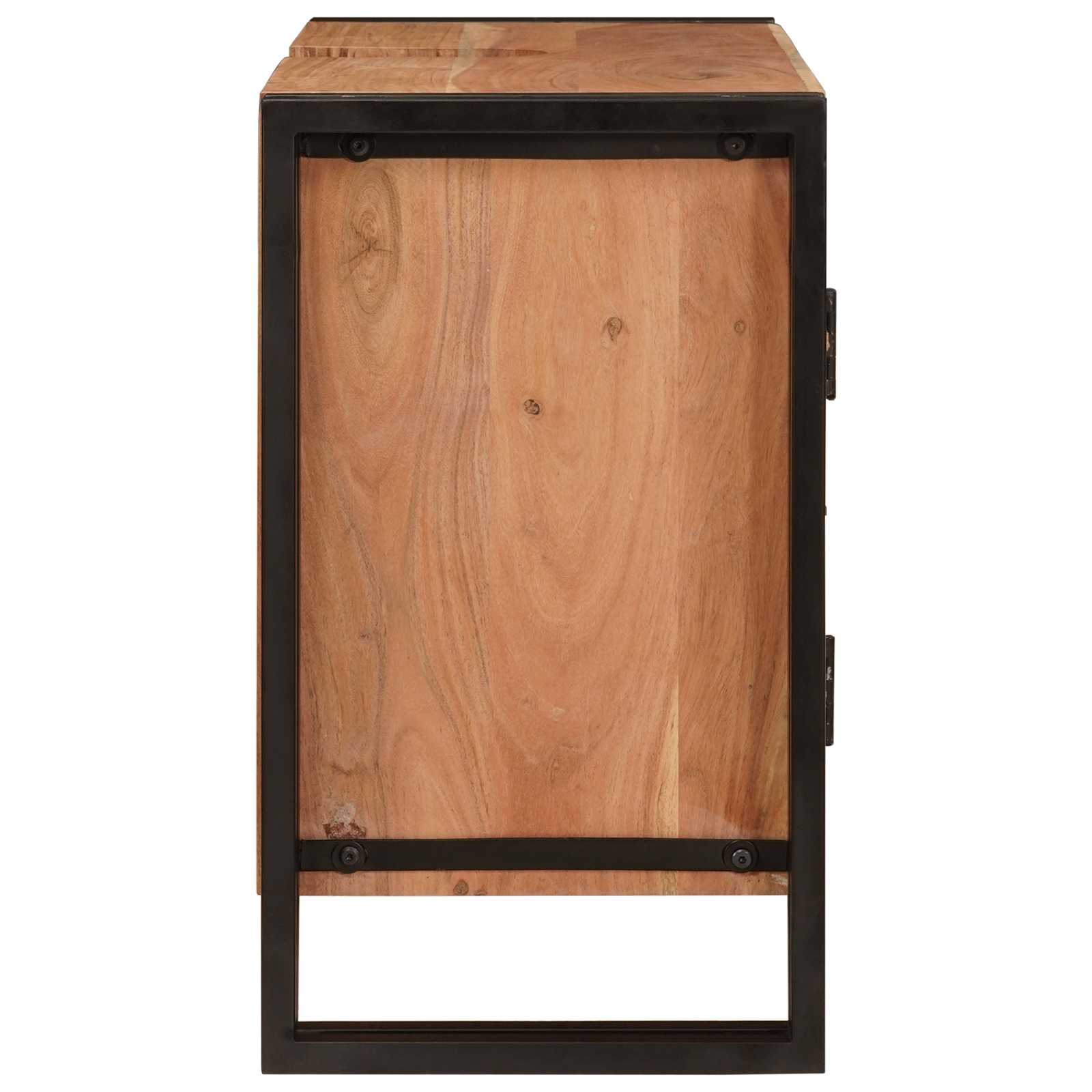 Ormarić za umivaonik Smeđa 71 x 33 x 58 cm Čvrsto drvo akacije