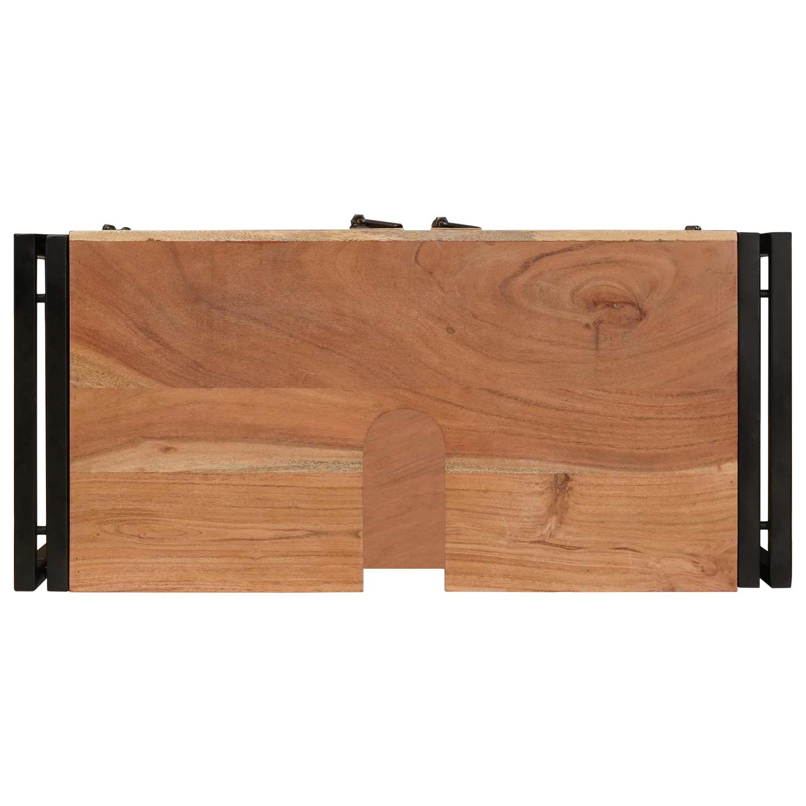 Ormarić za umivaonik Smeđa 71 x 33 x 58 cm Čvrsto drvo akacije