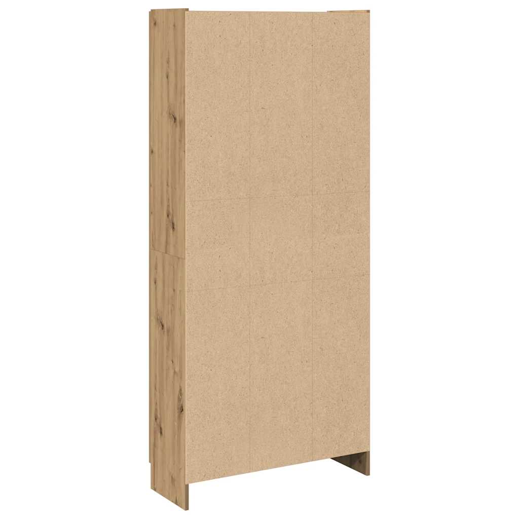 Visoka ploča Artisan hrast 82,5x30,5x185 cm izrađeno drvo