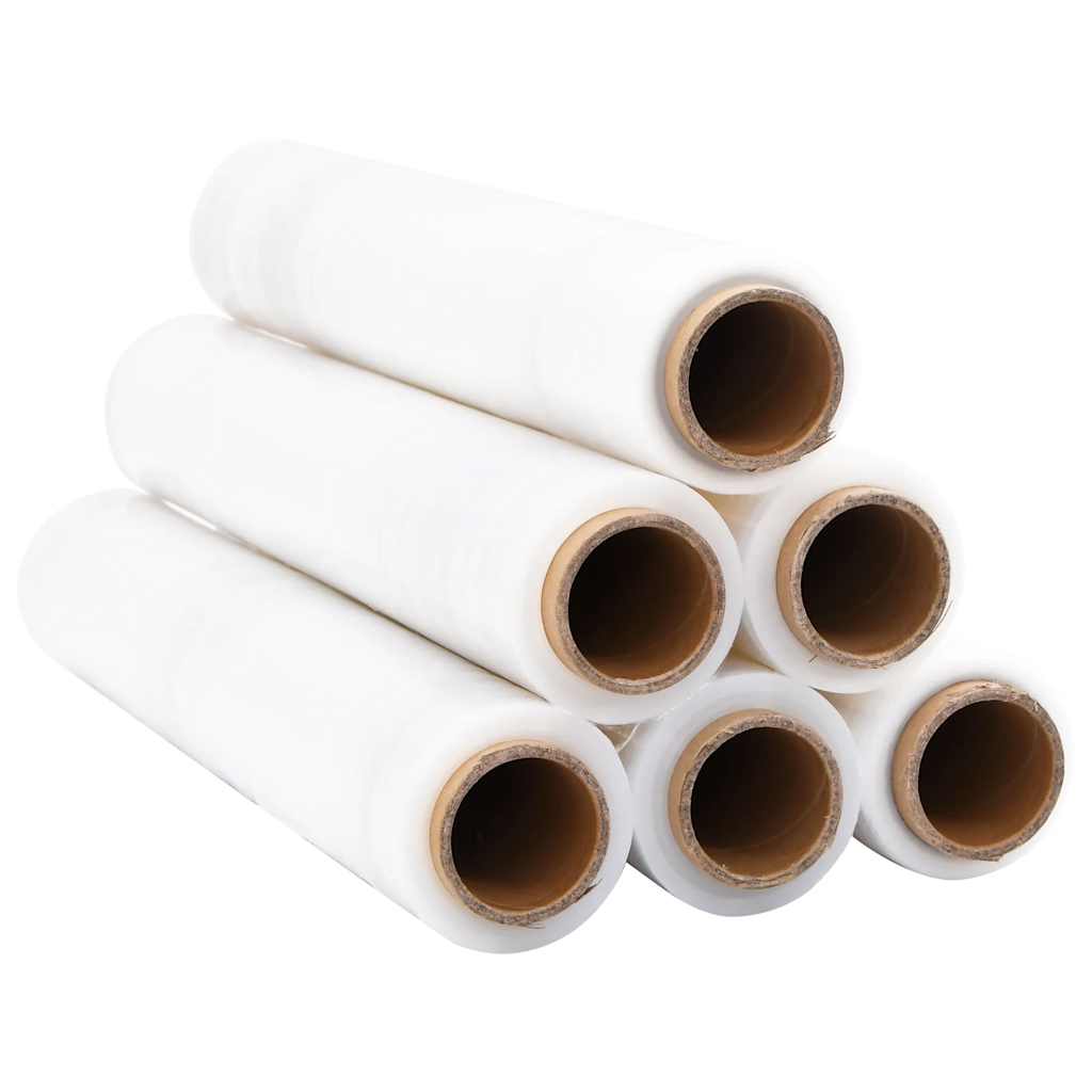rastezljiva folija 6 kom prozirna 17 μm 50 cm x 300 m