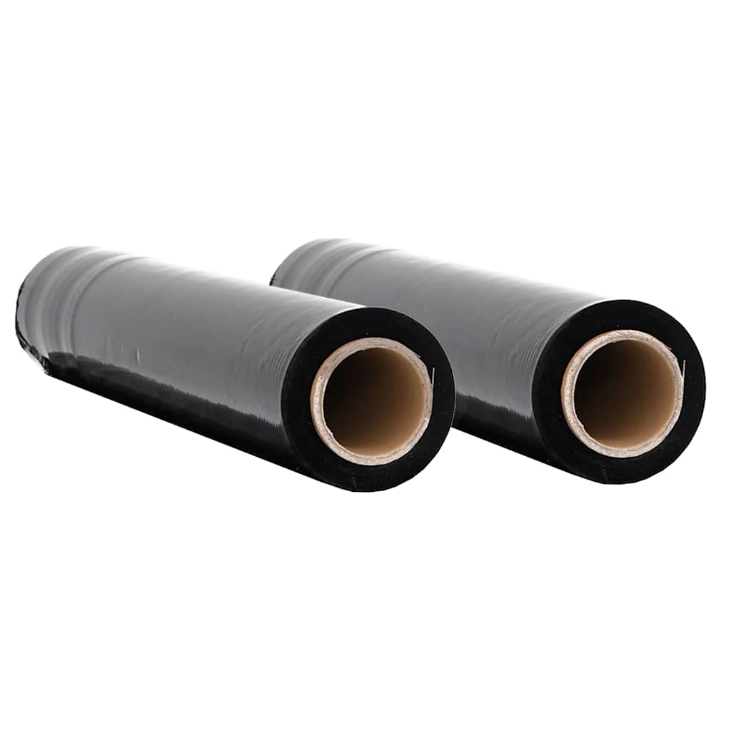 rastezljiva folija 2 kom crna 30 μm 50 cm x 300 m