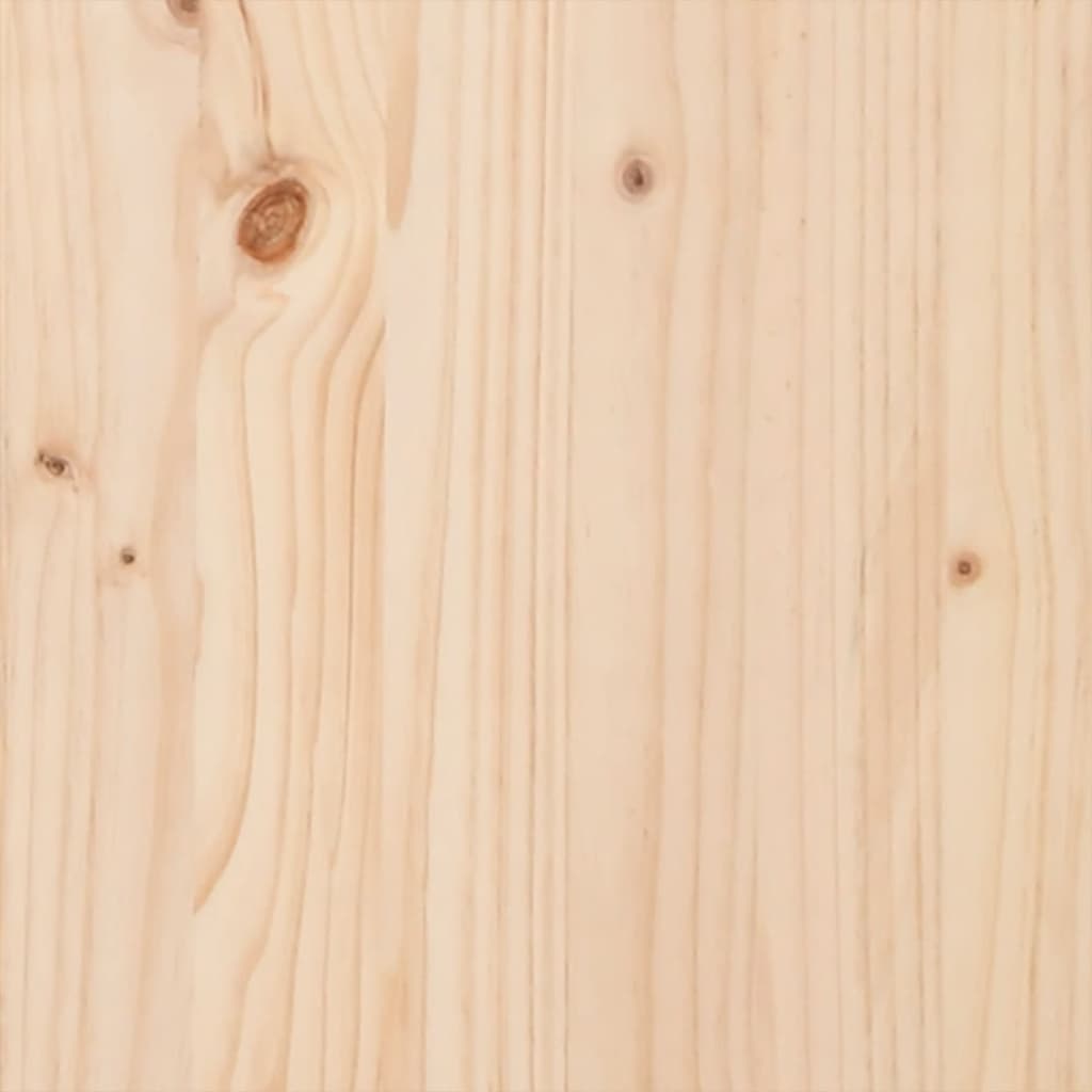 Okvir kreveta bez madraca 75 x 190 cm od masivne borovine