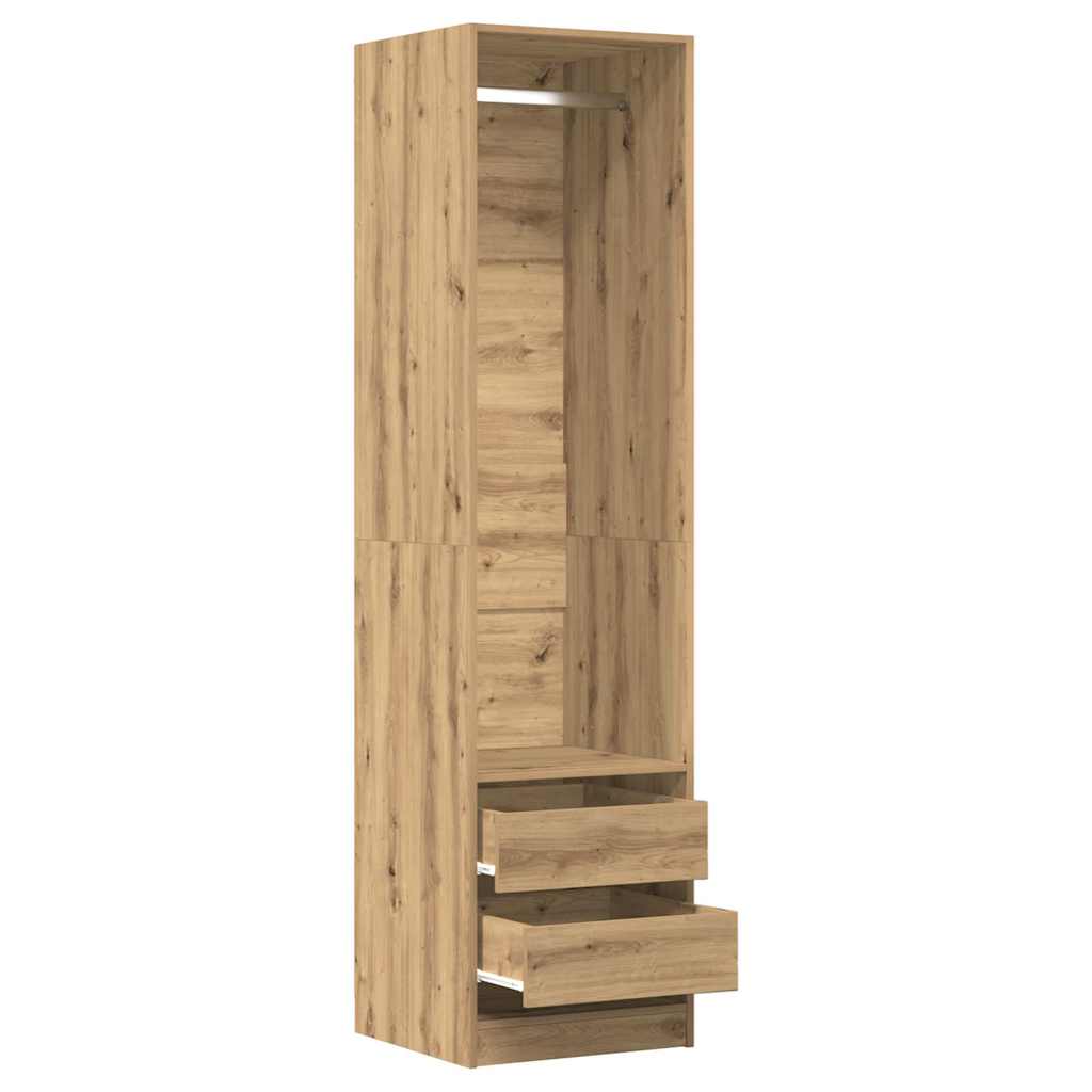 Ormar Artisan hrast 50x50x200 cm konstruirano drvo