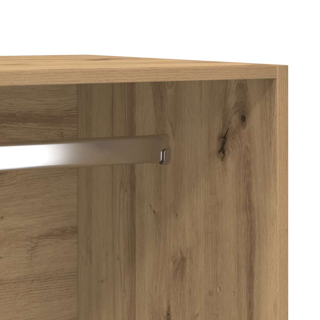 Ormar Artisan hrast 50x50x200 cm konstruirano drvo