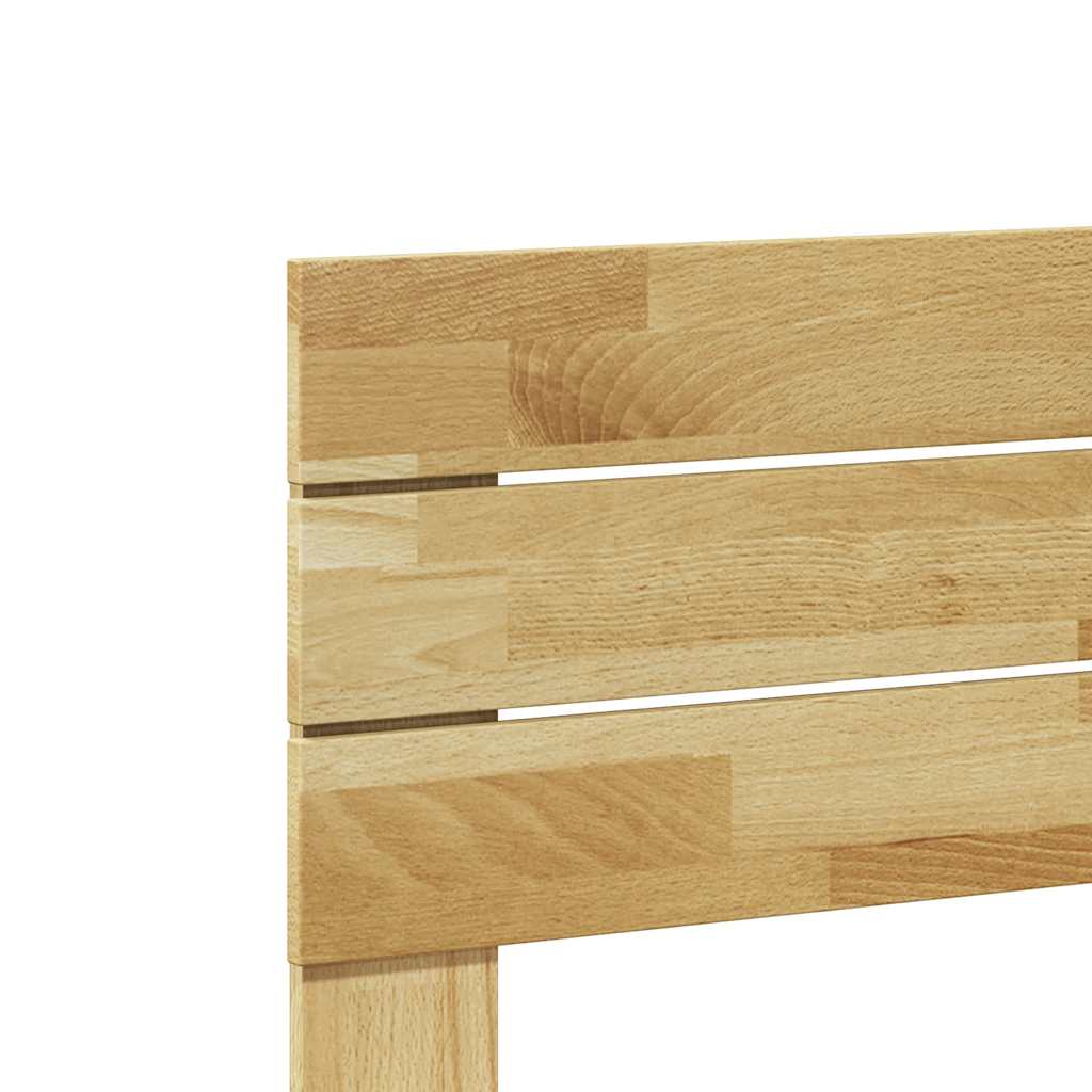 Uzglavlje 160 cm Masivno drvo Hrast
