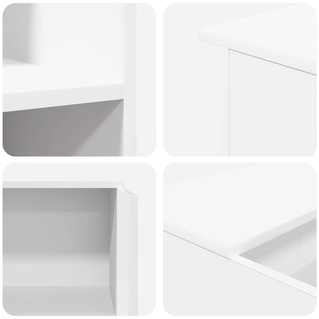 Recepcijski stol Bijeli 100x50x103,5 cm Inženirsko drvo