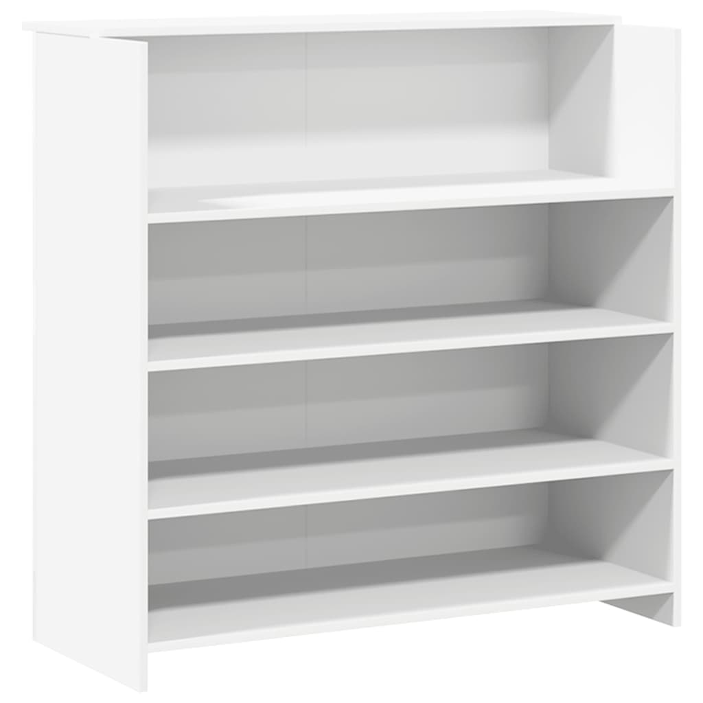 Recepcijski stol Bijeli 180x50x103,5 cm Inženirsko drvo