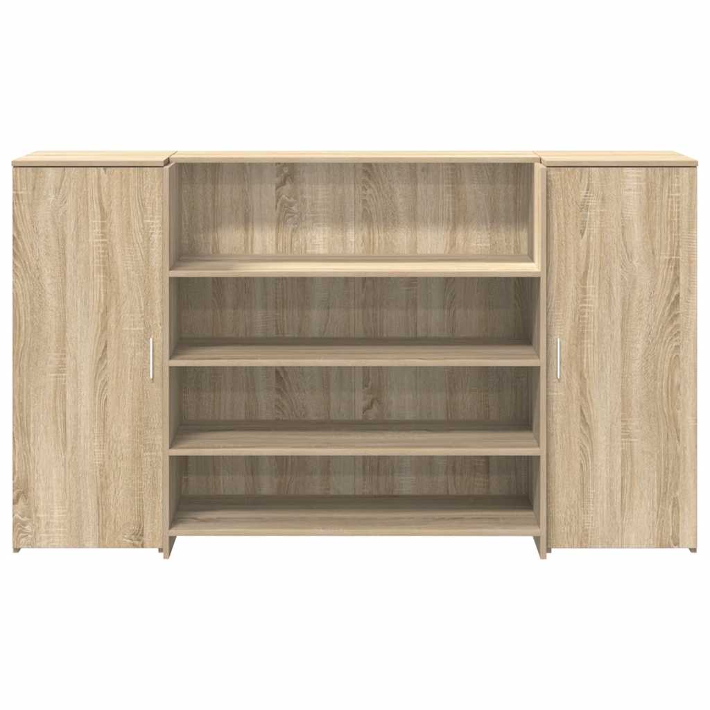 Recepcijski stol 180x50x103,5 cm od konstruiranog drva