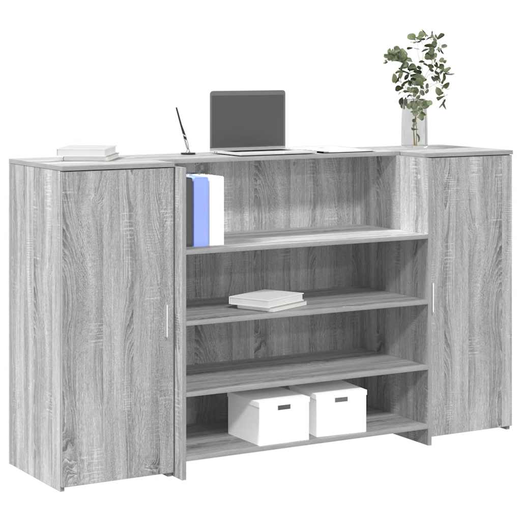 Recepcijski stol 180x50x103,5 cm od konstruiranog drva