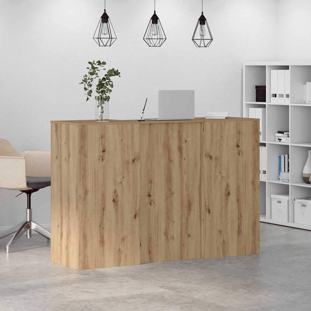 Recepcijski stol 155x50x103,5 cm od konstruiranog drva