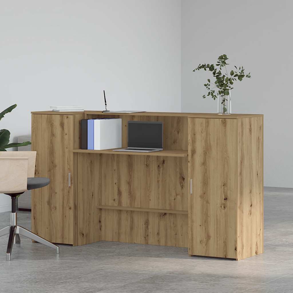Recepcijski stol 180x50x103,5 cm od konstruiranog drva
