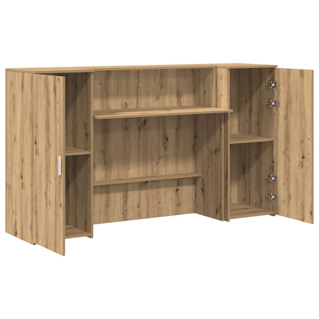 Recepcijski stol 180x50x103,5 cm od konstruiranog drva