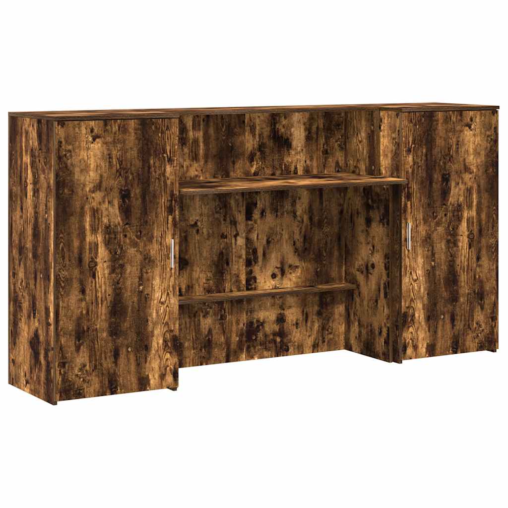 Recepcijski stol 200x50x103,5 cm od konstruiranog drva