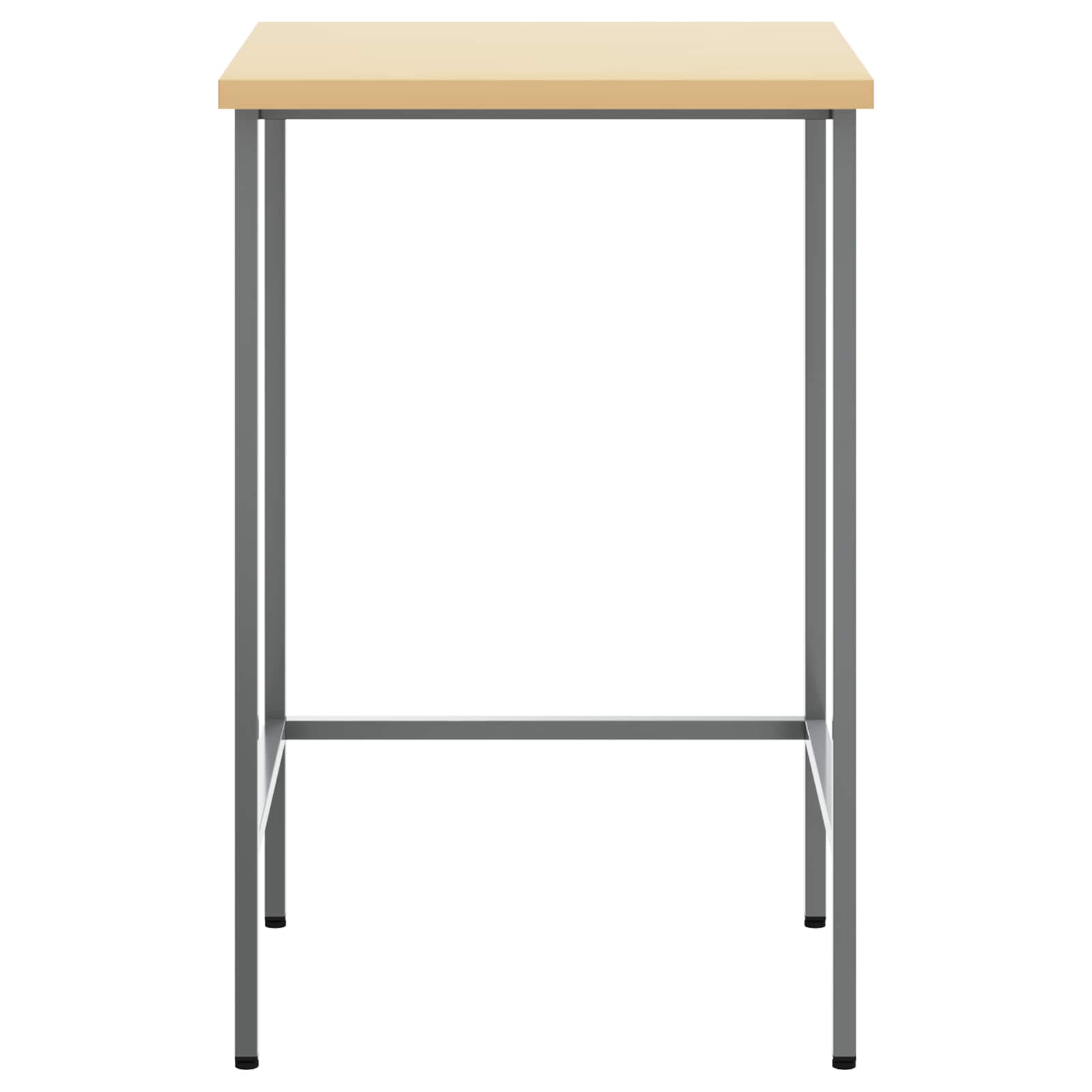 Kutna stolica Siva 55 x 55 x 85 cm Čelik i inženjerska drva