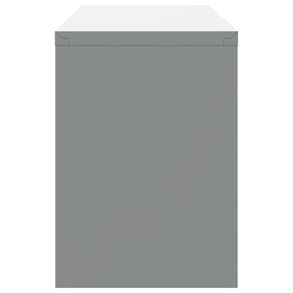 Ormar za alate s pohranom Crvena i siva 100 x 25 x 35 cm