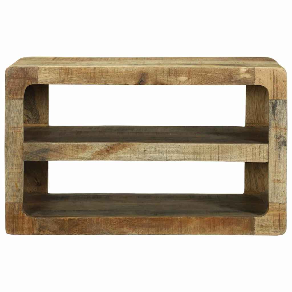 TV ormar s policom Smeđa 60 x 32 x 36 cm Čvrsto drvo manga