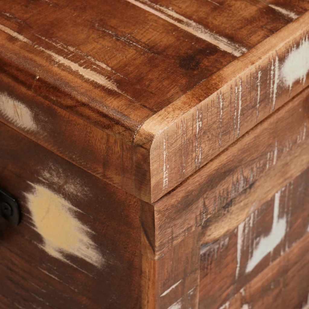 Kutija za spremanje s pohranom Smeđa Čvrsto drvo manga
