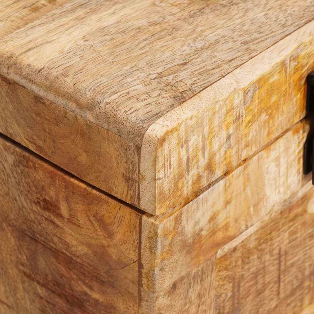 Kutija za spremanje 70 x 35 x 40 cm masivno drvo manga