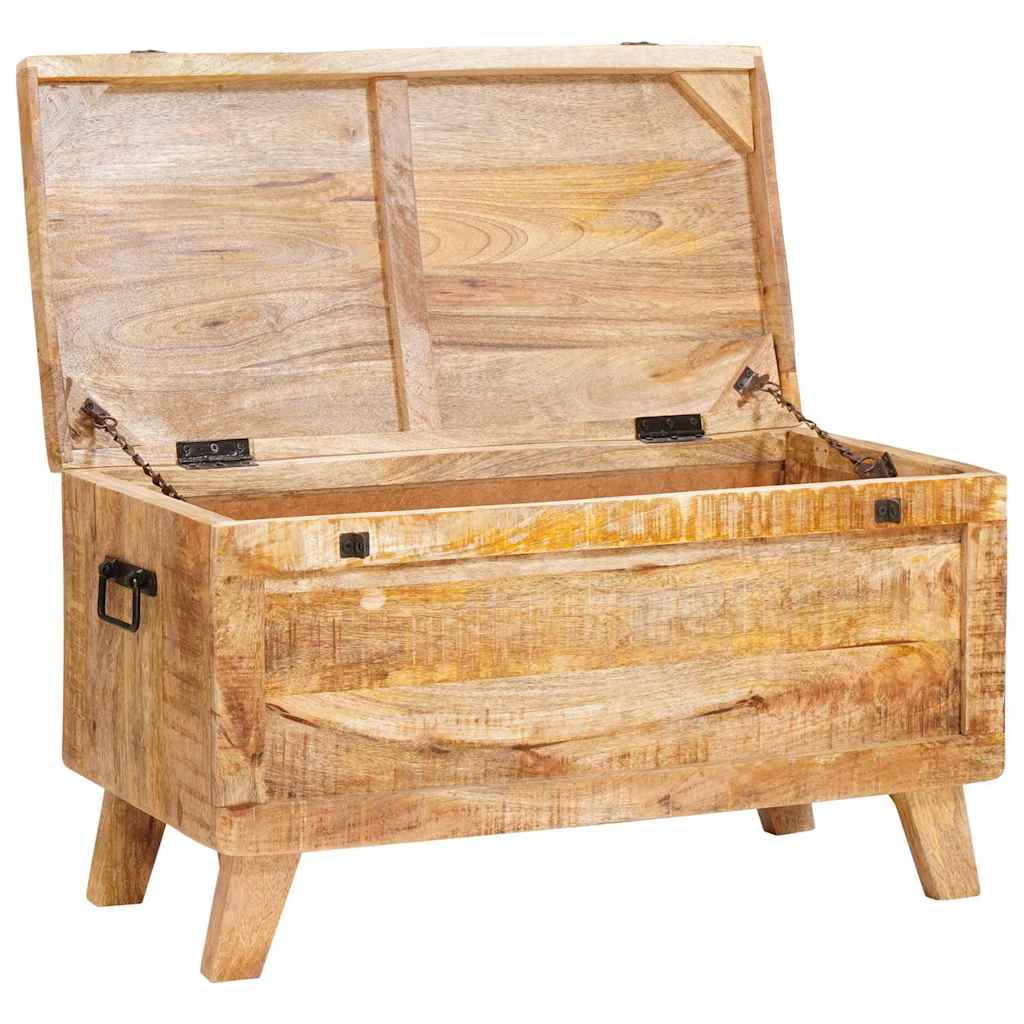 Kutija za spremanje 70 x 35 x 40 cm masivno drvo manga