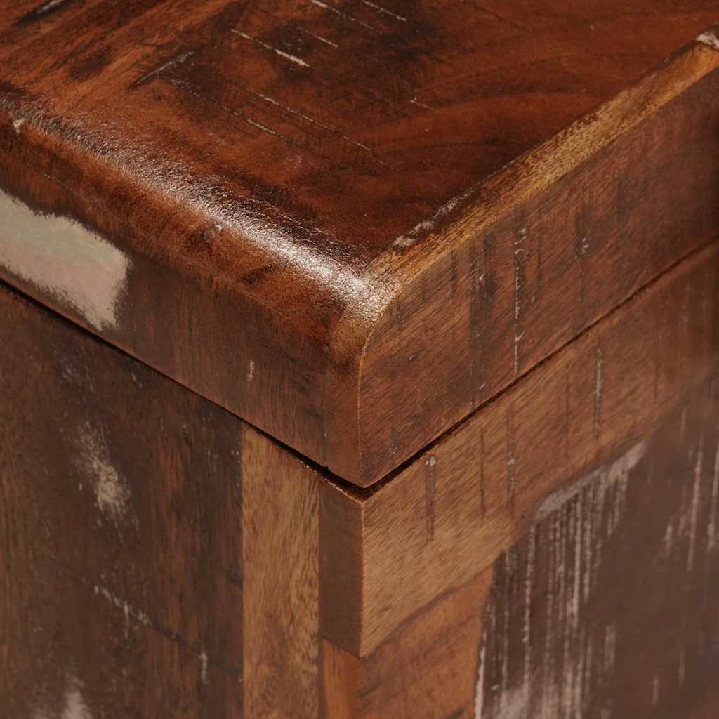 Kutija za spremanje 70 x 35 x 40 cm masivno obnovljeno drvo