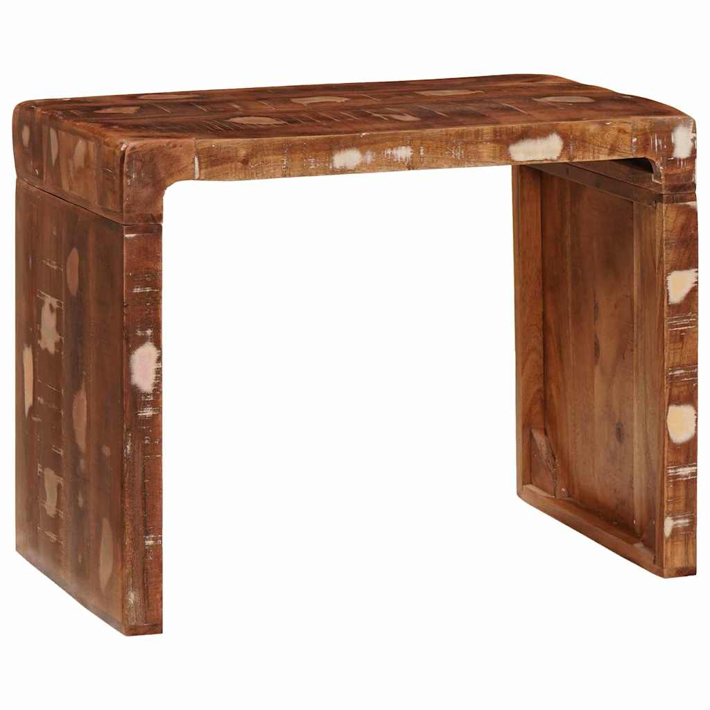Konačna Stolić Smeđa 60 x 35 x 46 cm Čvrsto drvo iz reciklaže