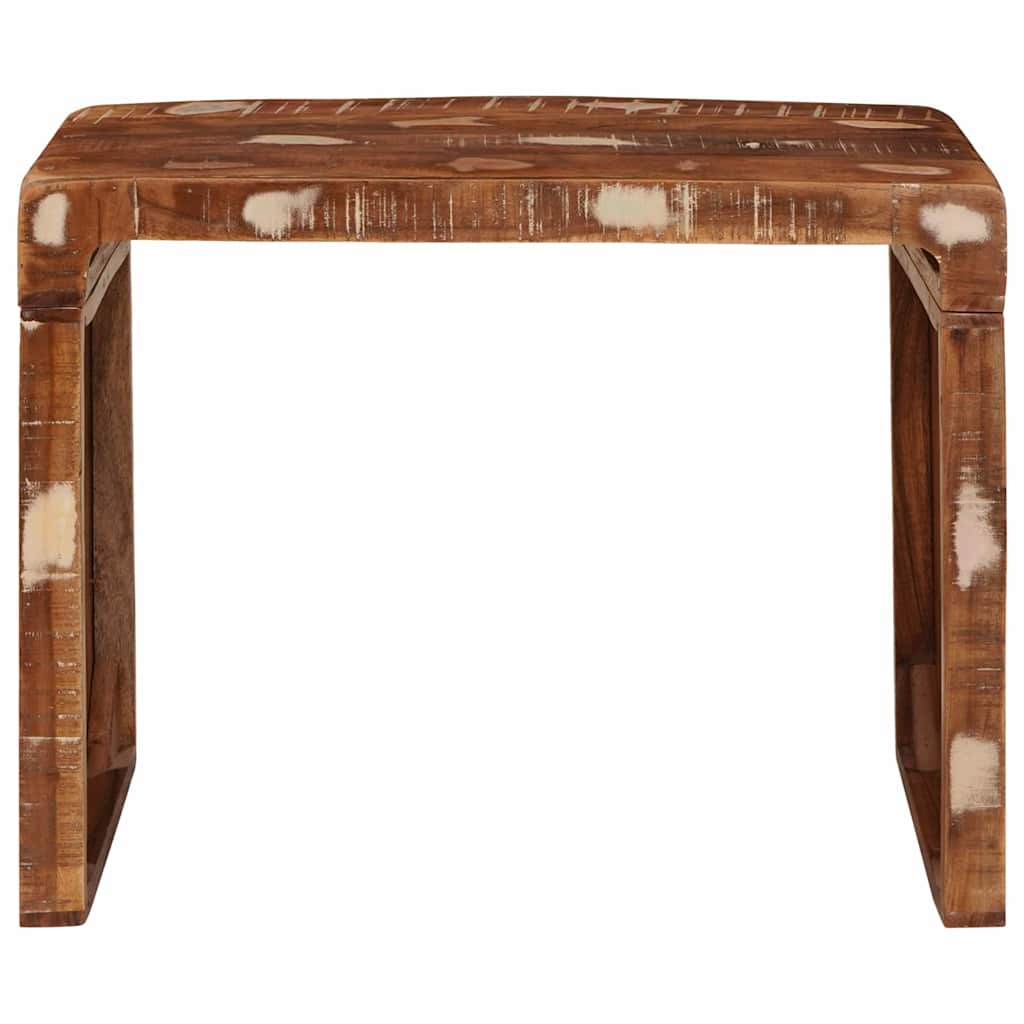 Konačna Stolić Smeđa 60 x 35 x 46 cm Čvrsto drvo iz reciklaže
