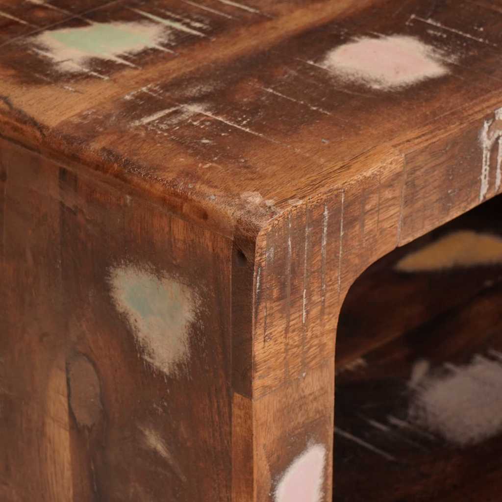 Noćni ormarić Smeđa 45 x 30 x 24 cm Čvrsto drvo iz reciklaže
