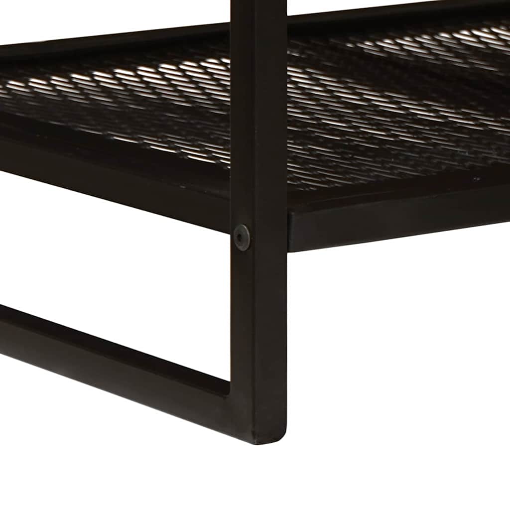 Kava Stol Smeđa i crna 110 x 55 x 35 cm Čvrsto drvo manga