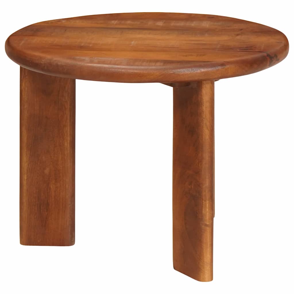 Stolovi za kavu na sklapanje 3 pcs Čvrsto drvo manga