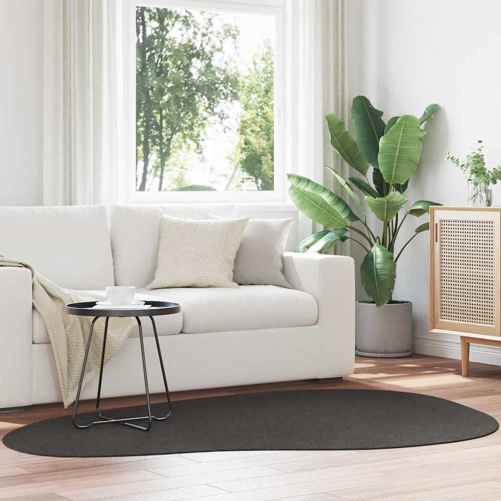 Tepih HUARTE Antracit 140 x 200 cm Poliester