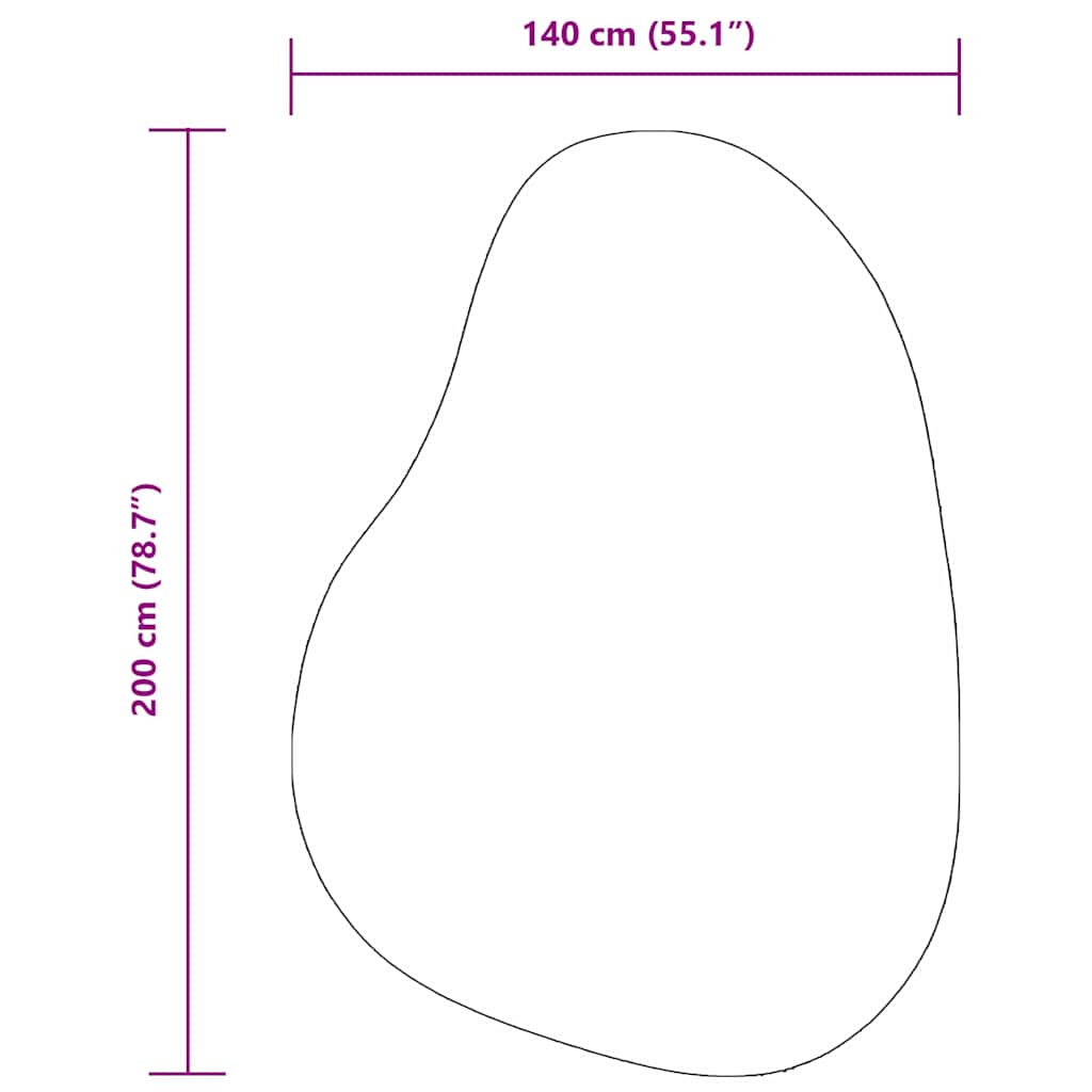 Tepisi za područja HUARTE Bež 140 x 200 cm Poliester