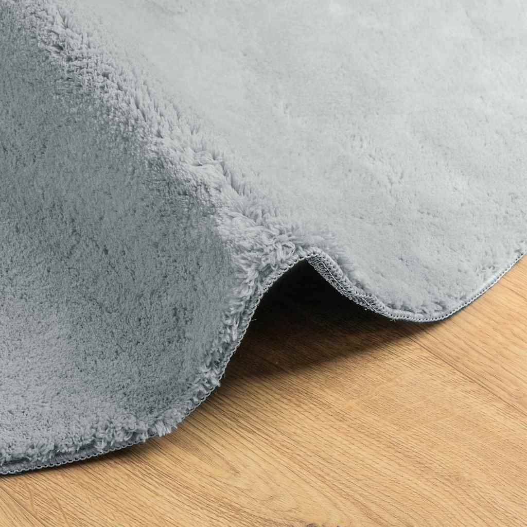 Tepih HUARTE Siva 80 x 150 cm Poliester