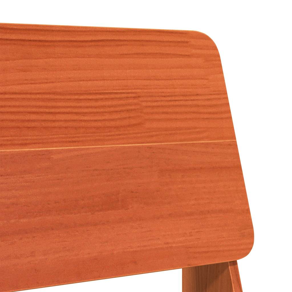 Vrtne stolice 2 kom voštano smeđe 60x64x70,5 cm borovine
