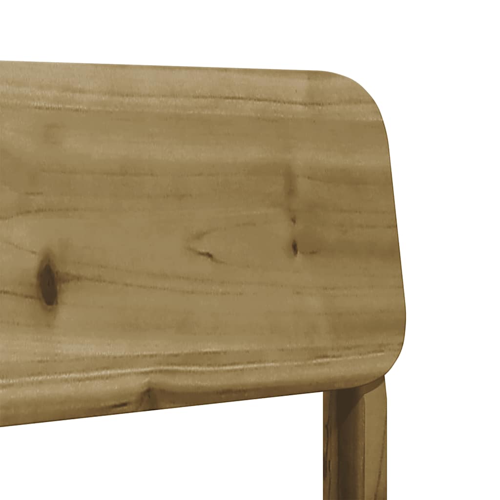 Vrtne stolice 2 kom 60x52,5x72 cm od impregnirane borovine