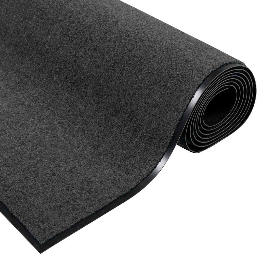 Otirač Ostalo Antracit i crna 120 x 250 cm Poliamid i PVC