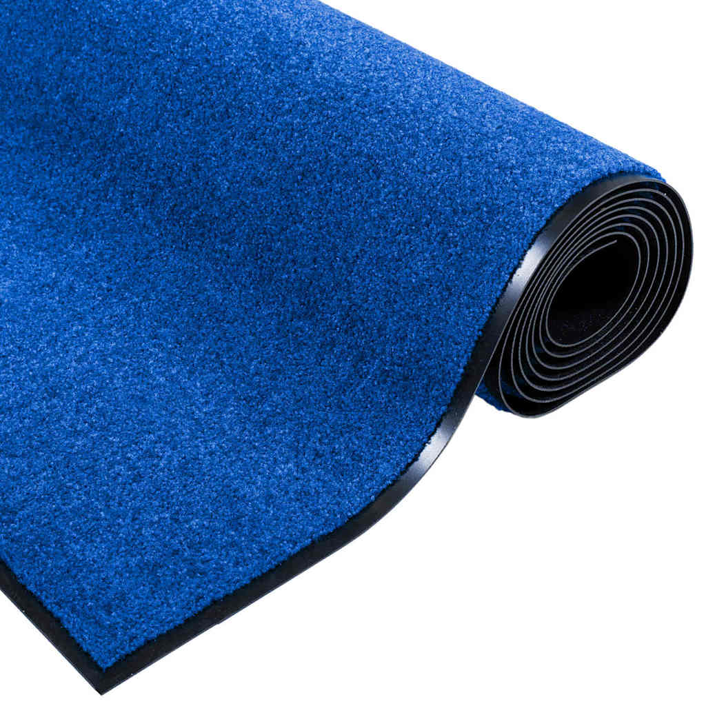 Otirač Plava i crna 120 x 250 cm 100% poliamid