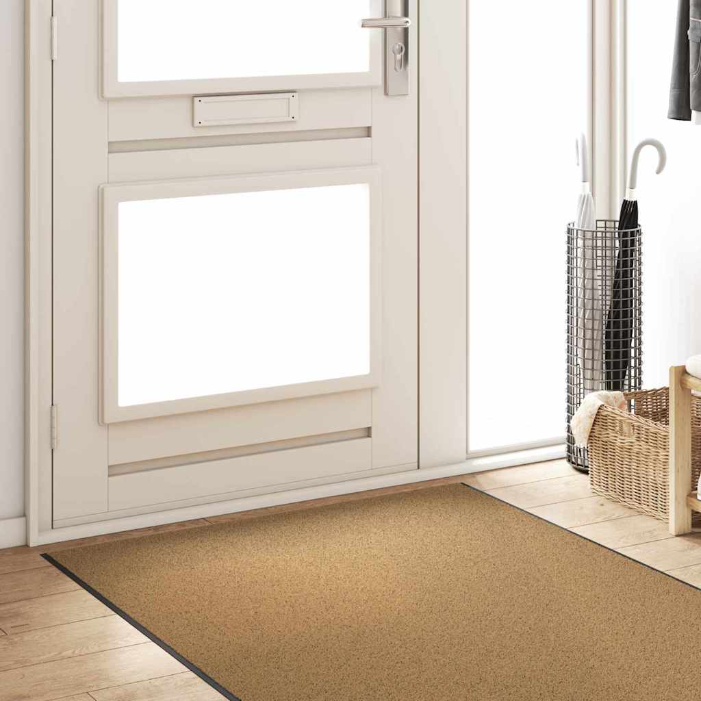 Otirač Ostalo Krem i crna 120 x 350 cm Poliamid i PVC