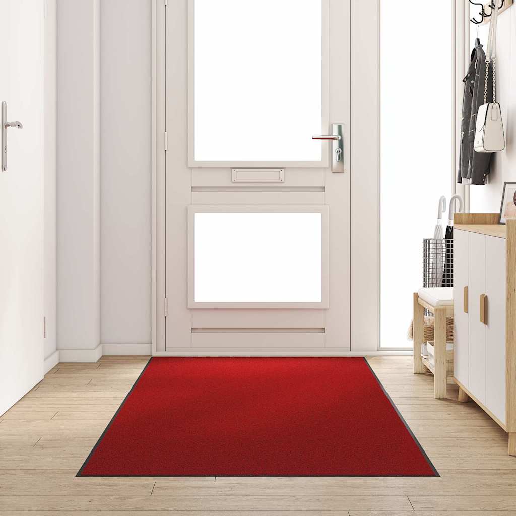 Otirač Crvena i Crna 120 x 300 cm 100% poliamid
