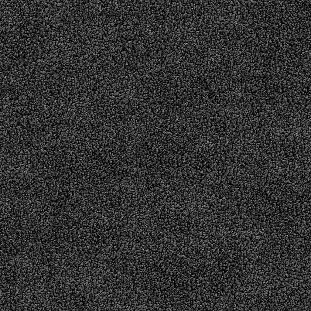 Protuklizni Shaggy Tepih Tamno siva 160 x 160 cm PP
