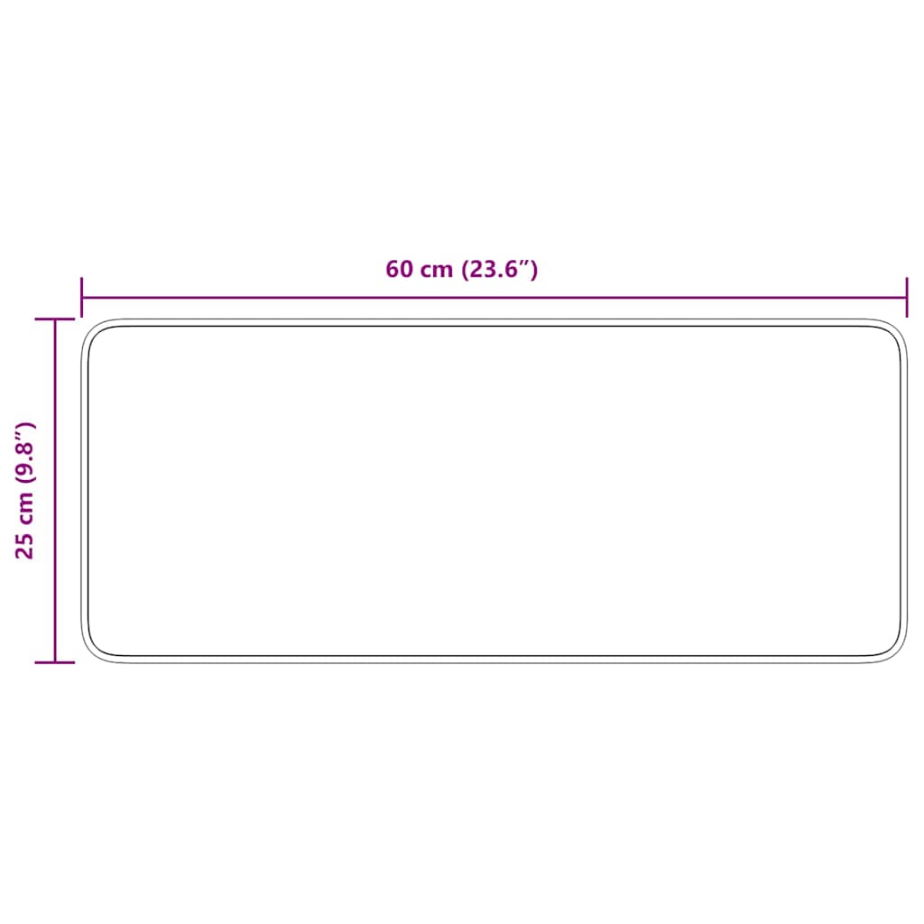 Podloge protiv klizanja za stepenice 15 pcs Žuta 60 x 25 cm PP