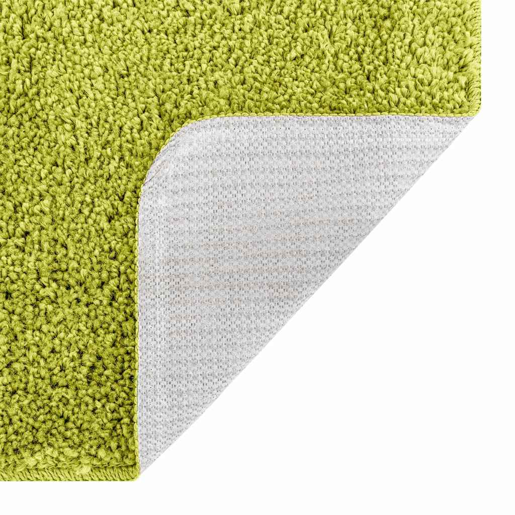 Prostirka protiv klizanja s izrezom za WC Zelena 50 x 50 cm PP