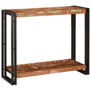 Konzolna stolica 90 x 33 x 75 cm Čvrsto drvo iz reciklaže