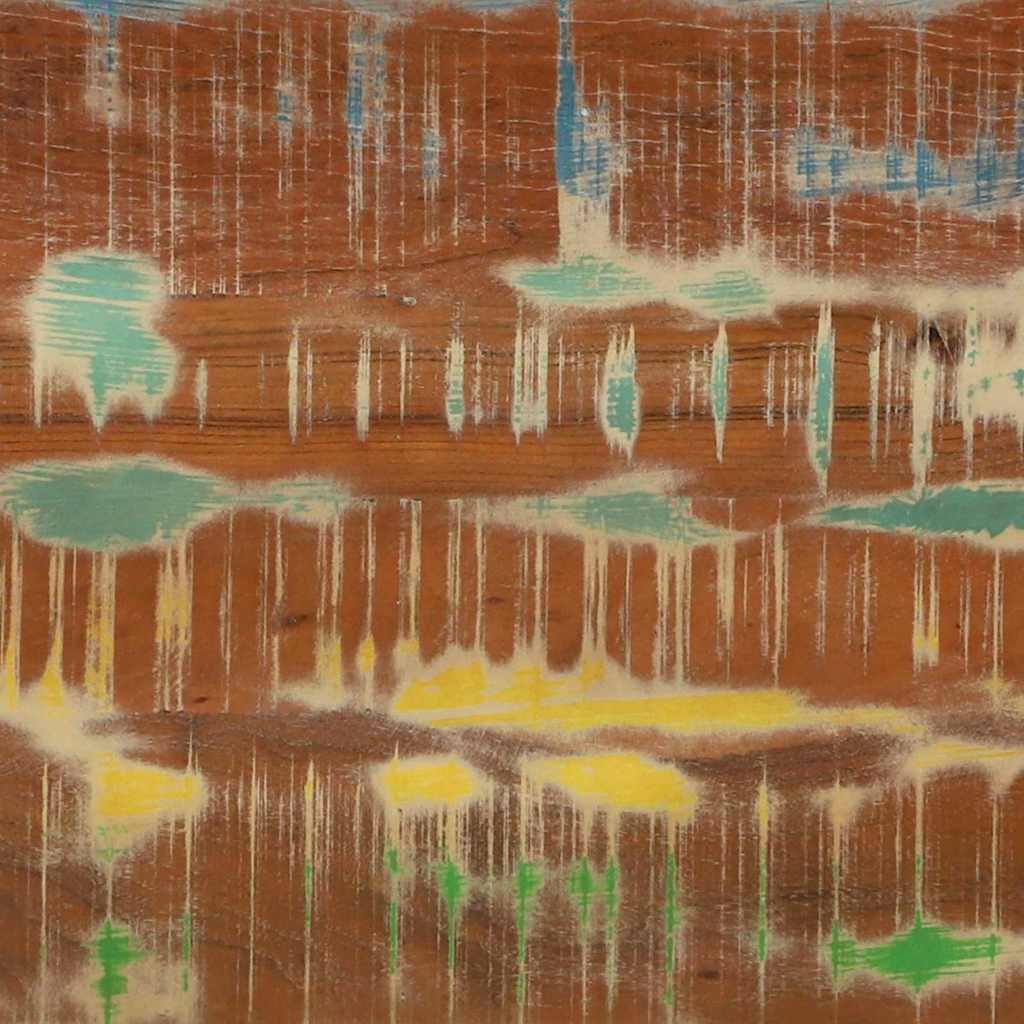 Konzolna stolica 90 x 33 x 75 cm Čvrsto drvo iz reciklaže
