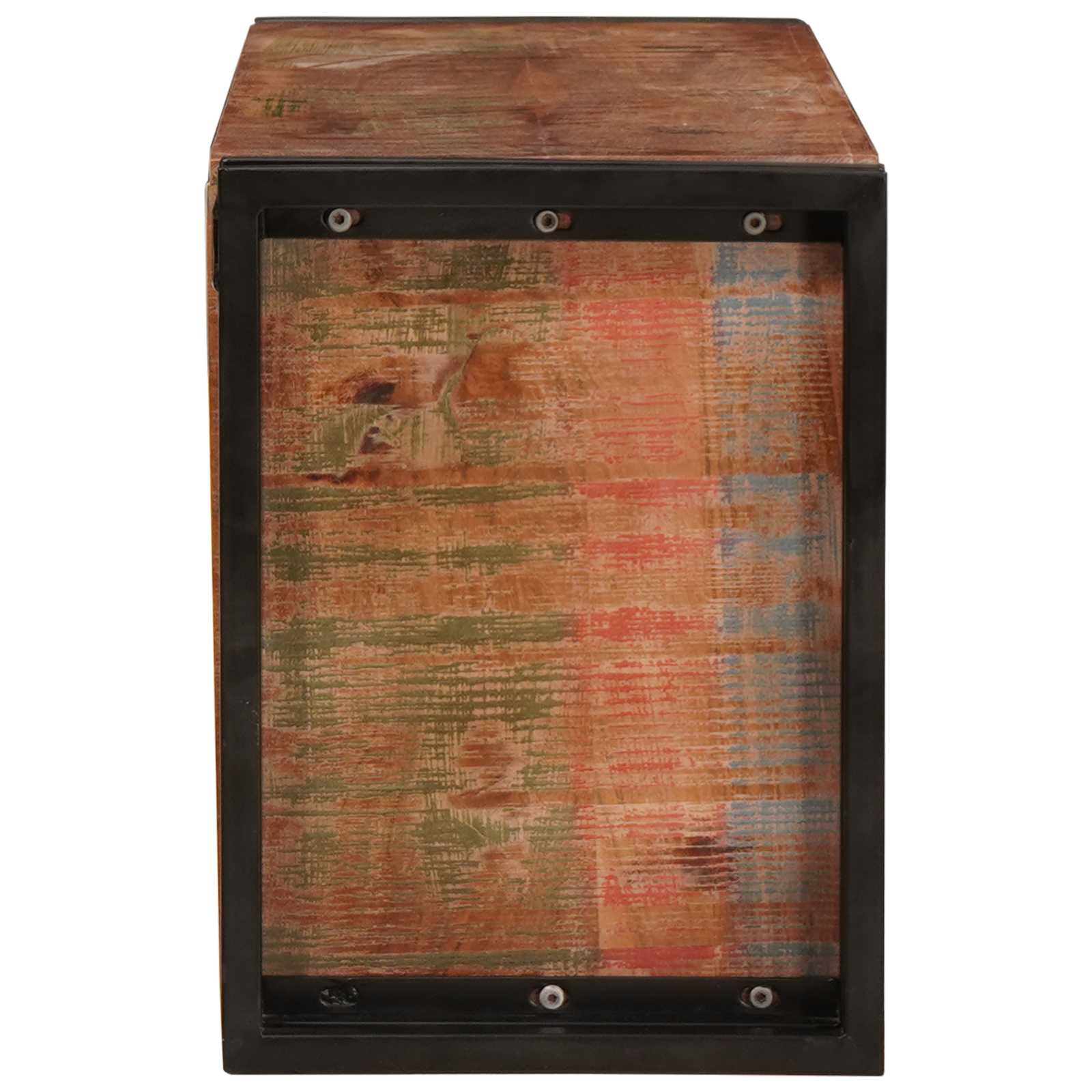 Stalak za vino Smeđa 100 x 45 x 33 cm Čvrsto reciklirano drvo