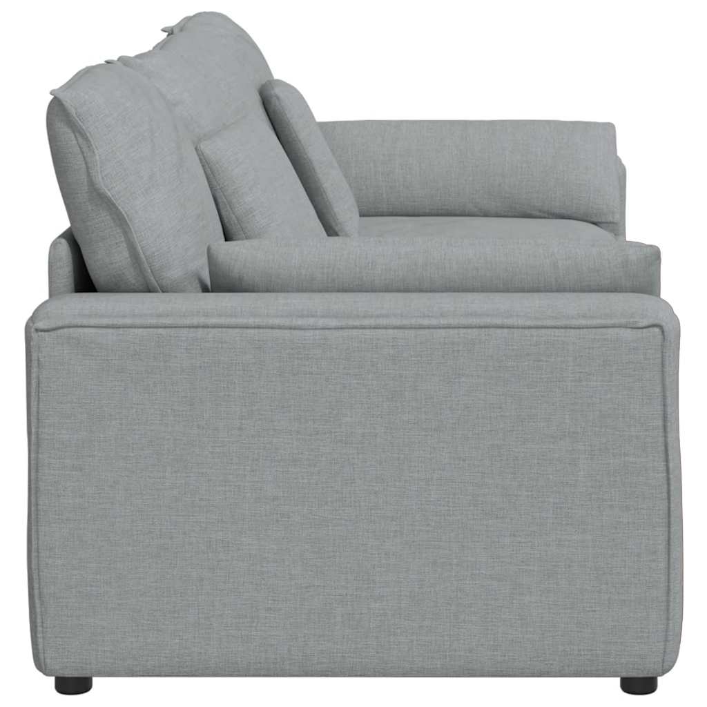 Modularna sofa s jastucima svijetlosiva