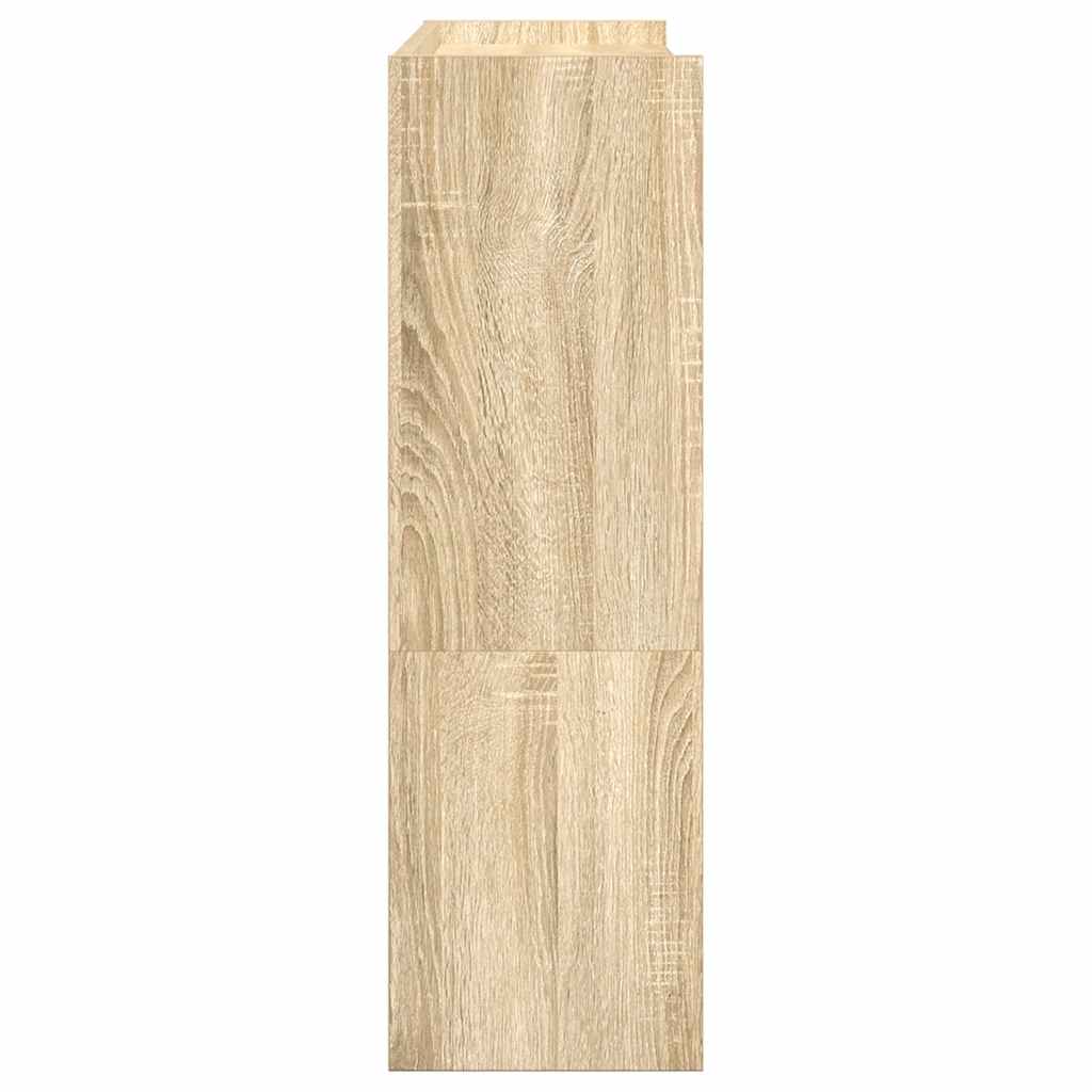Stalak za cipele boja hrasta 80x25x81 cm konstruirano drvo