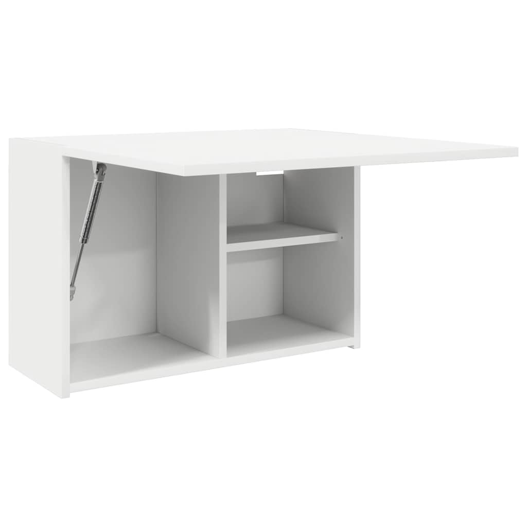 Kupaonski zidni ormarić bijeli 60x25x40 cm izrađeno drvo