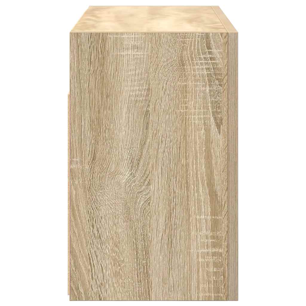 Kupaonski zidni ormarić sonoma hrast 60x25x40 cm izrađeno drvo