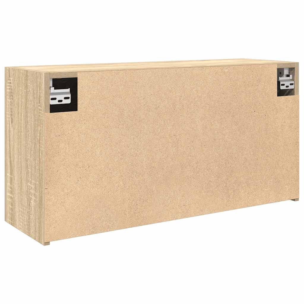 Kupaonski zidni ormarić sonoma hrast 80x25x40 cm izrađeno drvo